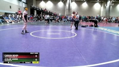 150A Cons. Round 2 - Kyeler Aders, Farmington vs Carson Reves, Alma-Wabaunsee HS