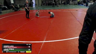 54 lbs Cons. Round 3 - Lukas Steele, Pipestone vs Joseph Loch, Dassel-Cokato-Litchfield