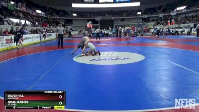 1A-4A 106 Champ. Round 1 - David Hill, Oak Grove vs Noah Raines, St James