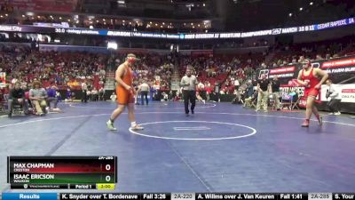 2A-285 lbs Cons. Round 2 - Isaac Ericson, Waukon vs Max Chapman, Creston