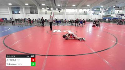 72 lbs Consi Of 8 #2 - Jameson Michaud, Mac Wc vs Wyatt Dempsey, Mayo Quanchi WC