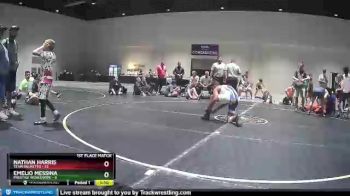 135 lbs Finals (2 Team) - Emelio Messina, Prestige Worldwide vs Nathan Harris, Team Palmetto