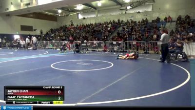 106 lbs Champ. Round 2 - Jayren Chan, Ayala vs Isaac Castaneda, Martin Luther King