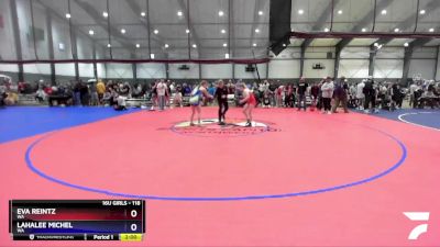 118 lbs Semifinal - Eva Reintz, WA vs Lahalee Michel, WA