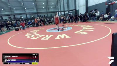 150 lbs Champ. Round 2 - Jeremy Frady, WA vs Gavin Wells, WA