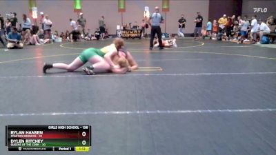 138 lbs Round 3 - Rylan Hansen, Stanton Broncos vs Dylen Ritchey, Queens Of The Corn