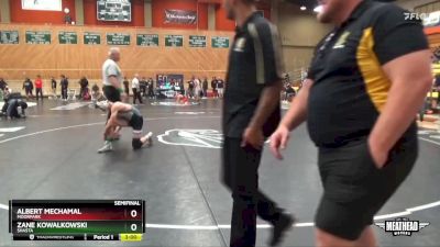 141 lbs Semifinal - Albert Mechamal, Moorpark vs Zane Kowalkowski, Shasta