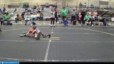 47 lbs Finals (8 Team) - Kennedy Wheeler, Contenders WA Blue vs Cole Urioste, Get Hammered