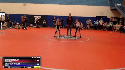 63 lbs Round 2 - Bradly Jackson, Kuna Klub vs Waylon VanMeer, Mountain Man Wrestling Club