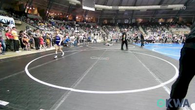 67 lbs Round Of 32 - Connor Stafford, Sperry Wrestling Club vs Corban Coleman, Deer Creek Wrestling Club