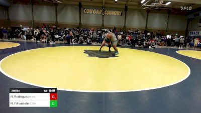 288 lbs Consi Of 16 #1 - Nathan Rodriguez, Roosevelt-Eastvale vs Naimana Filivaolelei, Corner Canyon (UT)