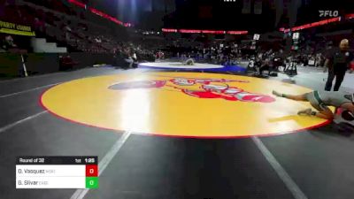 137 lbs Round Of 32 - Desiree Vasquez, Northview vs Georgia Slivar, Eagle Rock