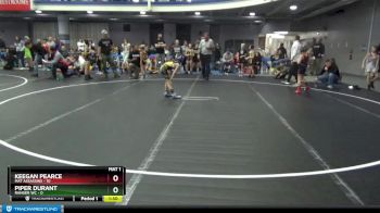 56 lbs Round 3 (8 Team) - Keegan Pearce, Mat Assassins vs Piper Durant, Ranger WC
