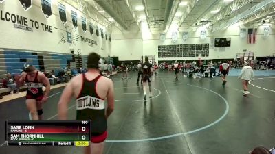 190 lbs Semis (4 Team) - Marcellas Montoya, Rawlins vs Mathew Foster, Rock Springs