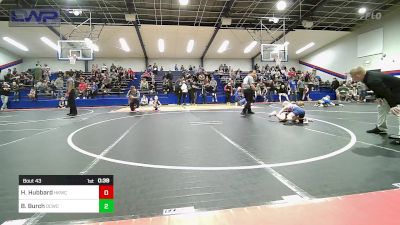 60 lbs Rr Rnd 4 - Harper Hubbard, Henryetta Knights Wrestling Club vs Bryar Burch, Dark Cloud Wrestling Club