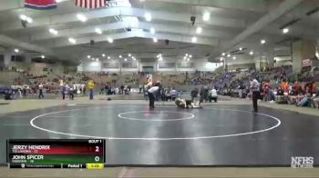 152 lbs Quarterfinals (8 Team) - John Spicer, Fairview vs Jerzy Hendrix, Tullahoma