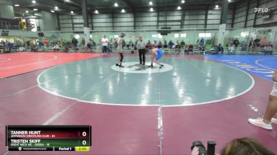 125 lbs Round 1 (6 Team) - Tanner Hunt, JEFFERSON WRESTLING CLUB vs Tristen Skiff, GREAT NECK WC - GREEN