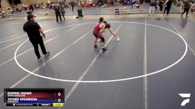 170 lbs Cons. Round 2 - Dominic Kisner, Grynd Wrestling vs Tayden Amundson, Minnesota