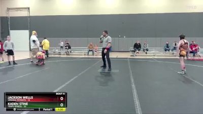 92 lbs Round 2 (6 Team) - Kaden Stine, Terps Xpress vs Jackson Wells, Virginia Patriots