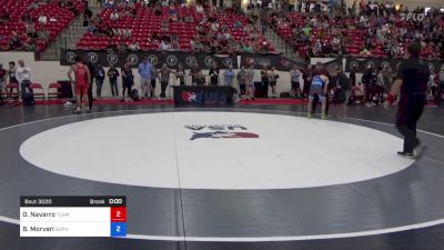 57 kg Rnd Of 128 - Dedrick Navarro, Team Idaho Wrestling Club vs Brandon Morvari, Gopher Wrestling Club - RTC