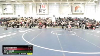 57 lbs Cons. Round 5 - Jackson DiMino, Pal-Mac Wrestling Club vs Tate Minnoe, Club Not Listed