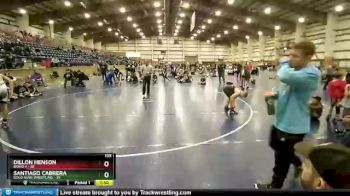 135 lbs Semis & Wb (16 Team) - Santiago Cabrera, Gold Rush Wrestling vs Dillon Henson, Idaho 1
