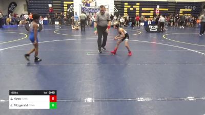 62 lbs Consy Pigtail - Jamison Hays, TDWC vs Josh Fitzgerald, Connellsville