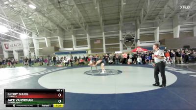 165 V Champ. Round 1 - Jace VanOrman, Farmington V vs Brody Shuss, Legend V