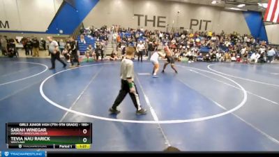 180+ Round 2 - Tevia Nau Rarick, Westlake vs Sarah Winegar, Wasatch Wrestling Club