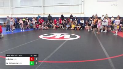 90 lbs Round 1 - Jordan Bates, Choices vs Warren Woleslagle, Phoenix W.C.