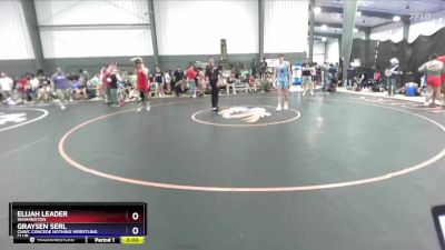 157 lbs Cons. Round 3 - Elijah Leader, Washington vs Graysen Serl, CNWC Concede Nothing Wrestling Club