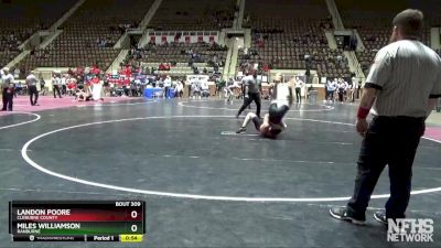 145 lbs Cons. Round 4 - Landon Poore, Cleburne County vs Miles Williamson, Ranburne