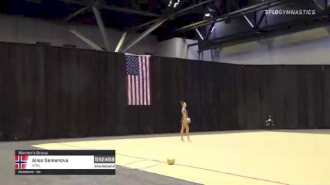 Alisa Semenova - Ball, ATHL - 2021 USA Gymnastics Championships
