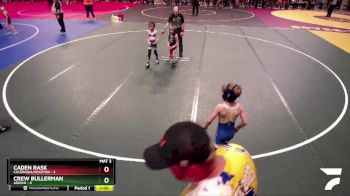 55 lbs Semis & 1st Wrestleback (8 Team) - Brogan Lange, Caledonia/Houston vs Jaden Abbott, Adrian