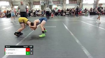 84 lbs Round 3 - Rocco Lombardo, PA Alliance Black vs Chad Artman, Terps Xtreme