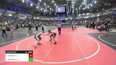 115 lbs Consi Of 8 #2 - Christopher Johnson, Platte Valley Middle School vs James Danielson, Summit Middle School