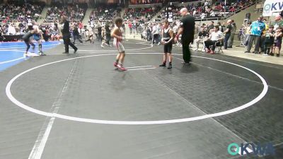 Round Of 16 - Gage Taylor, Broken Bow Youth Wrestling vs Silas Grayson, Brushy Wrestling Club