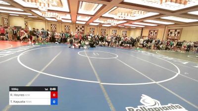 106 kg Rr Rnd 2 - Ryan Haynes, New Jersey vs Tyler Kapusta, Pennsylvania