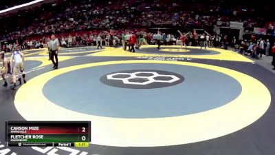 D1-175 lbs Quarterfinal - Carson Mize, Marysville vs Fletcher Rose, Miamisburg