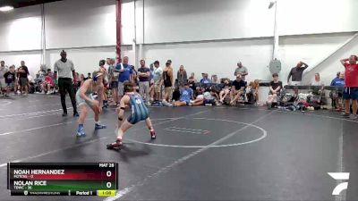 105 lbs Finals (2 Team) - Noah Hernandez, M2TCNJ vs Nolan Rice, TDWC