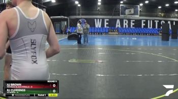 108 lbs Round 5 (8 Team) - Owen Fogel, Michigan Black Pitbulls vs Justin Hoeze, 42 North