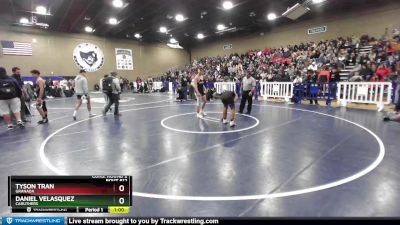 145 lbs Cons. Round 2 - Daniel Velasquez, Caruthers vs Tyson Tran, Granada