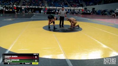 4A-182 lbs Quarterfinal - Tommy Ishida, Ontario vs Ethan Spencer, Sweet Home