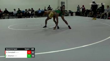 126 lbs Round 2 (4 Team) - Carlos Stanton, Black Mambas vs Dillon Campbell, Arsenal