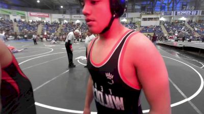 165 lbs Round Of 32 - Hector Pineda, Milliken Middle School vs Damon Sanchez, Team Pueblo