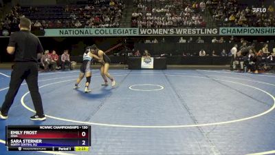 130 lbs Champ. Round 1 - Emily Frost, Iowa vs Sara Sterner, North Central (IL)