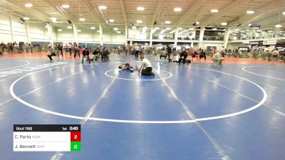 61 lbs Consi Of 8 #2 - Christopher Porto, Team Tugman vs Jackson Bennett, Central Mass Wrestling