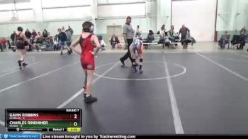 76 lbs Round 7 (8 Team) - Gavin Robbins, Scanlan vs Charles Rinehimer, NCWAY