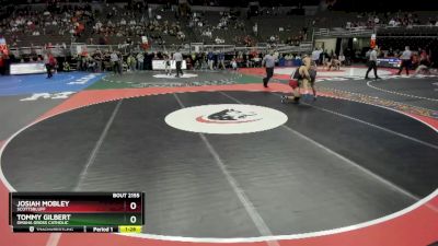 Quarterfinal - Josiah Mobley, Scottsbluff vs Tommy Gilbert, Omaha Gross Catholic