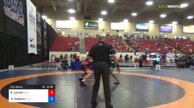 97 kg Con Semis - Ross Larson, Viking Wrestling Club vs Kyven Gadson, Sunkist Kids Wrestling Club